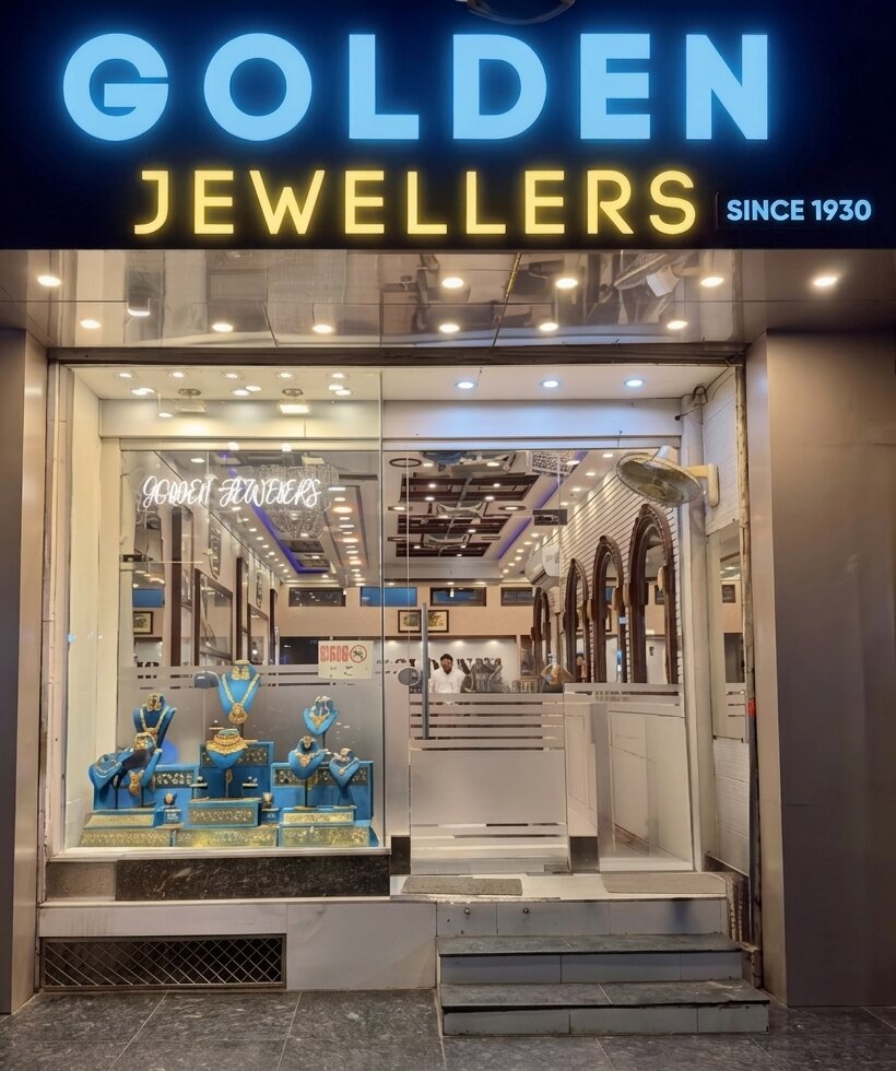 Golden Jewellers showroom exterior